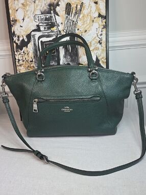 Coach Prairie Satchel model F79997 in Dark Green